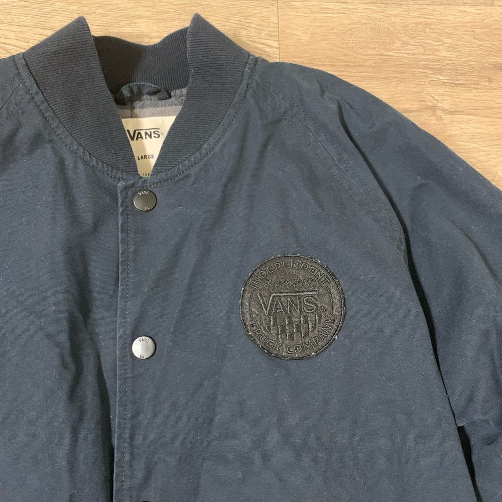Vans Jacket Navy Blue Bomber style